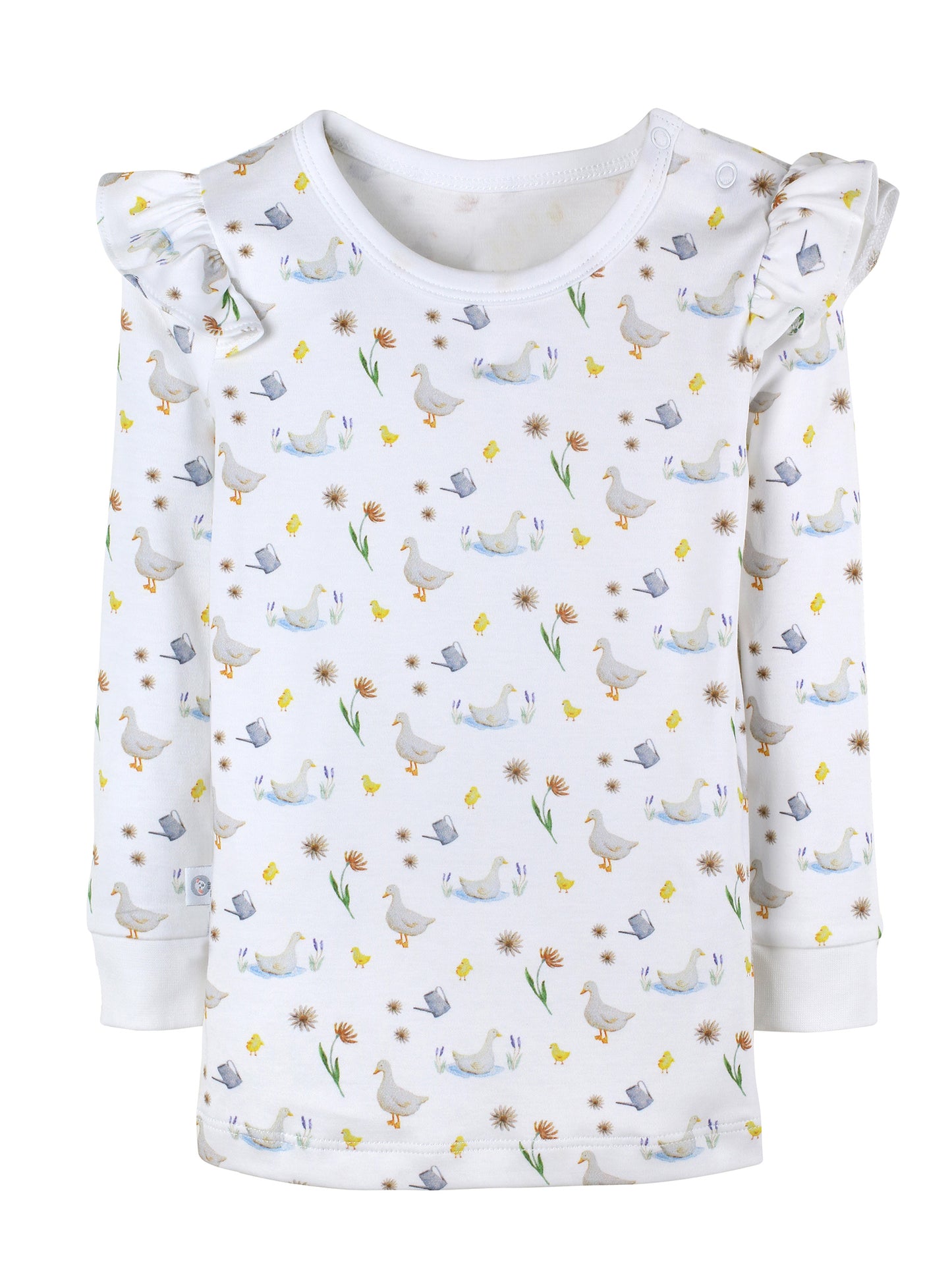 Ducks and Ducklings Long Pajama Set