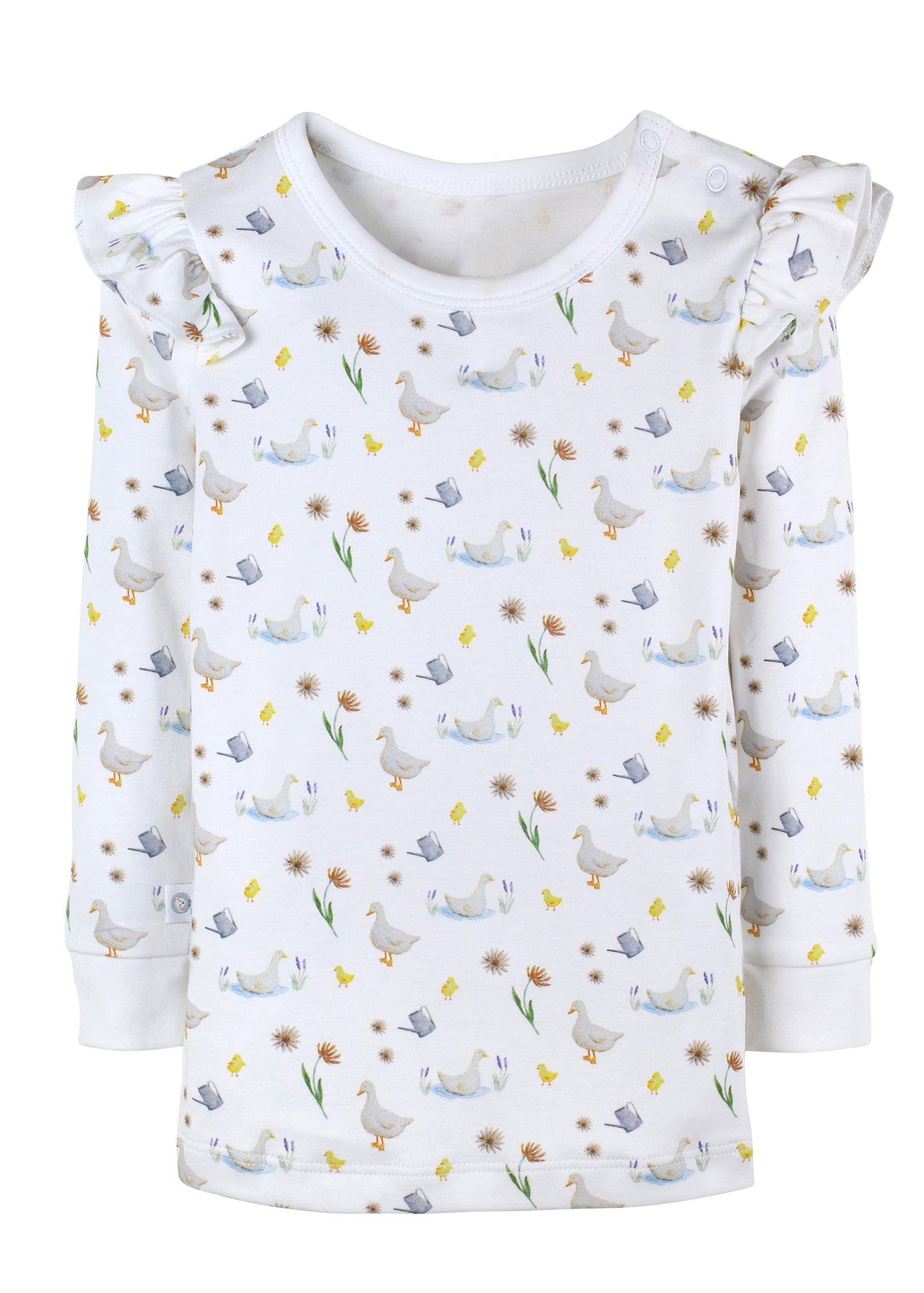 Ducks and Ducklings Long Pajama Set