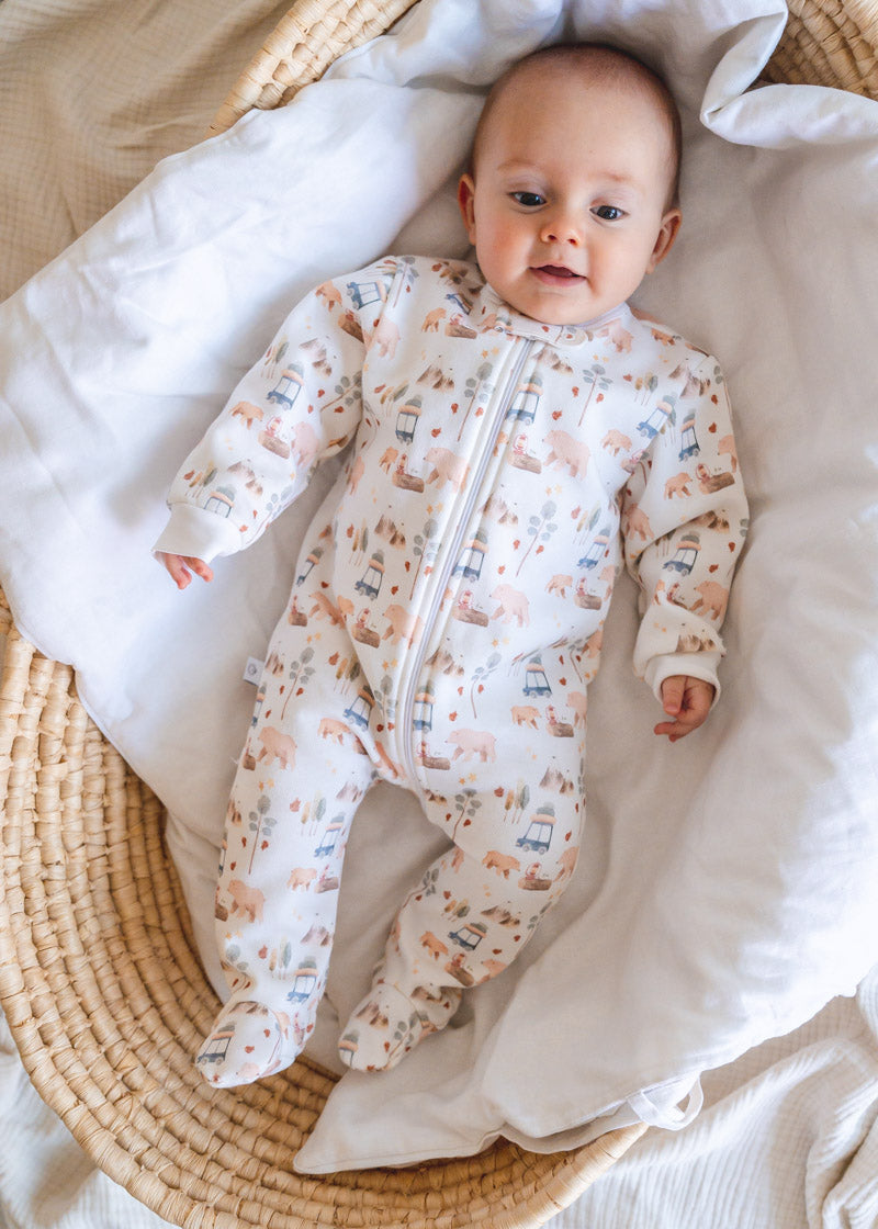 Forest Adventure Pima Baby Pajama