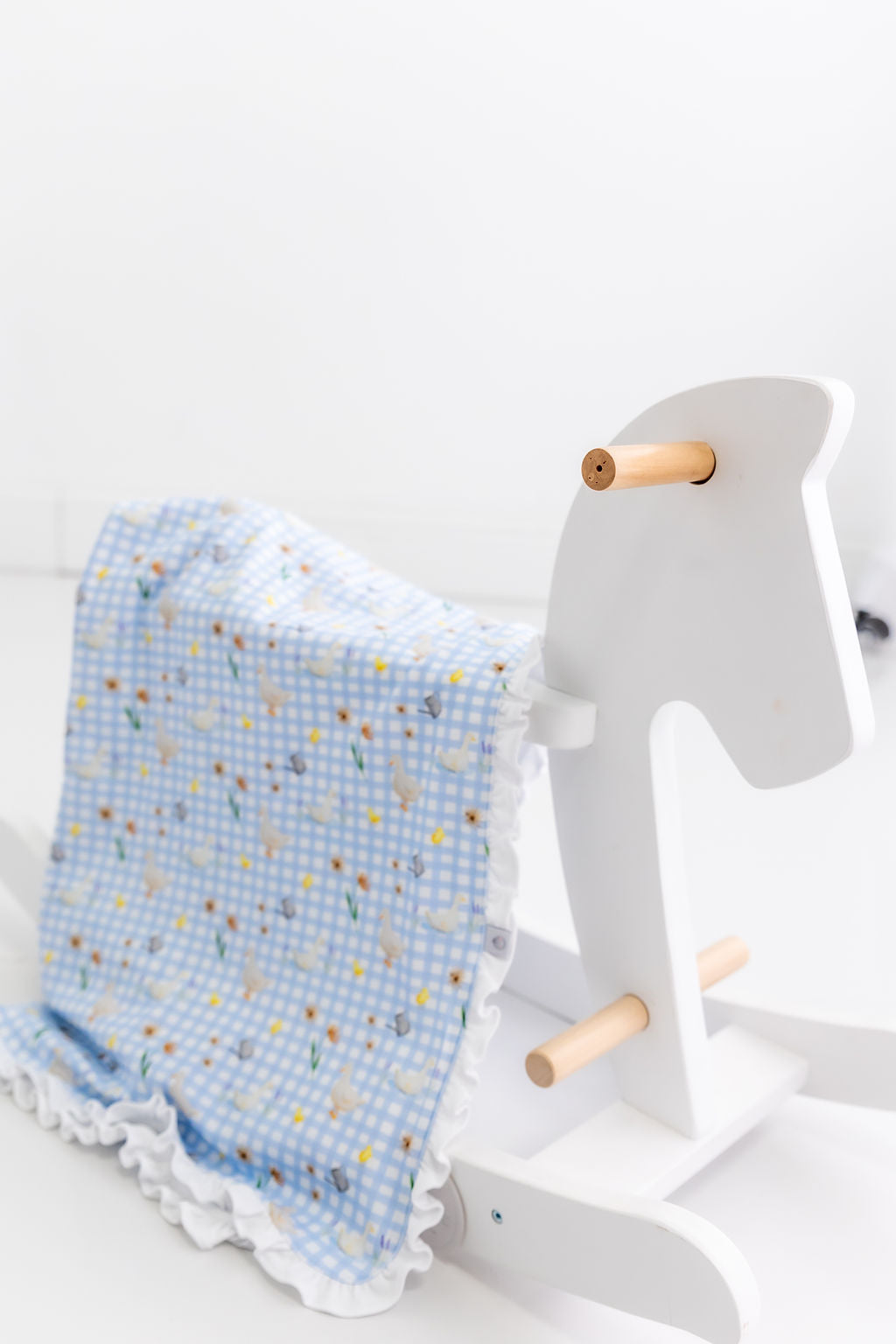 Ducks & Goose Pima Cotton Baby Blanket