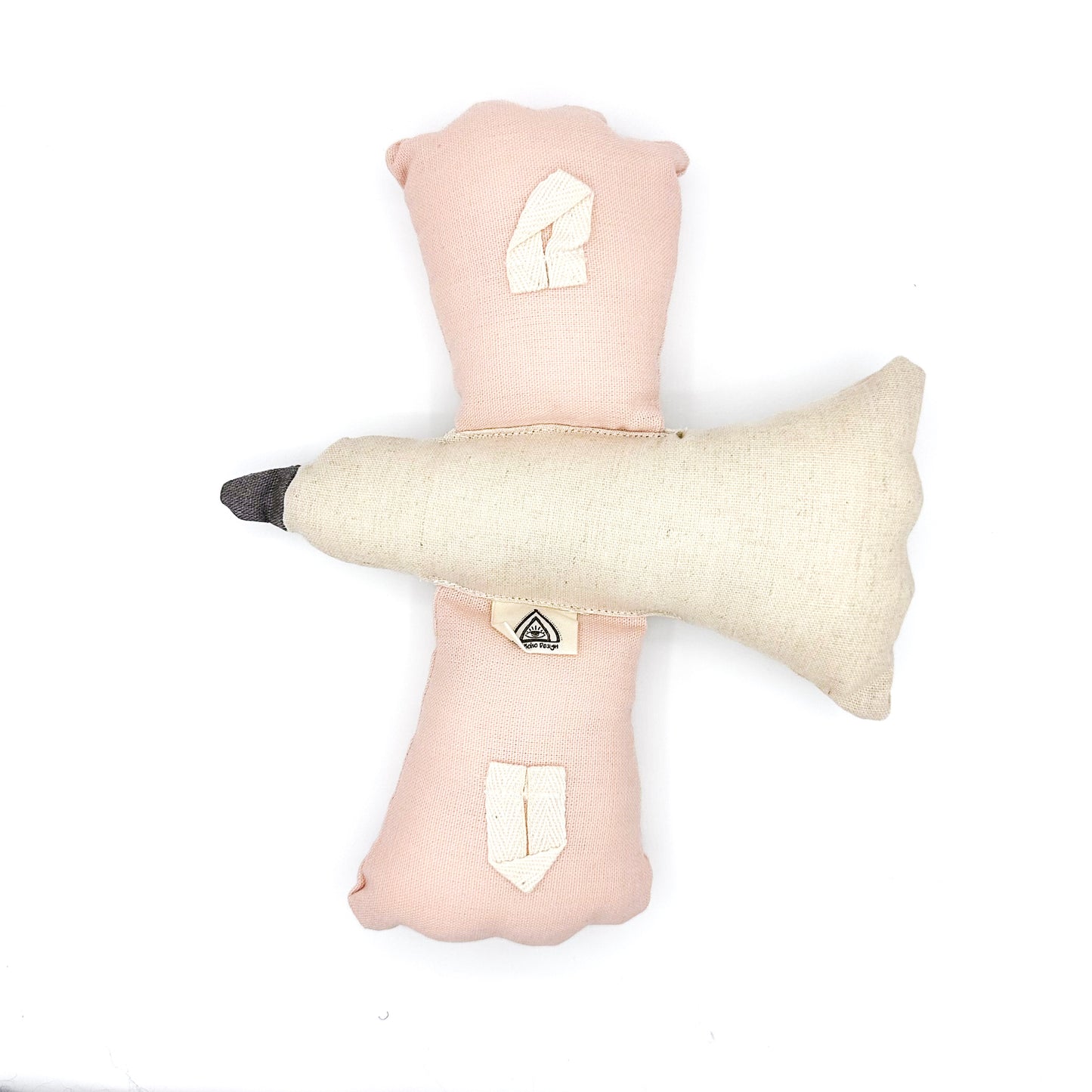 Linen Bird Pink & Light Blue