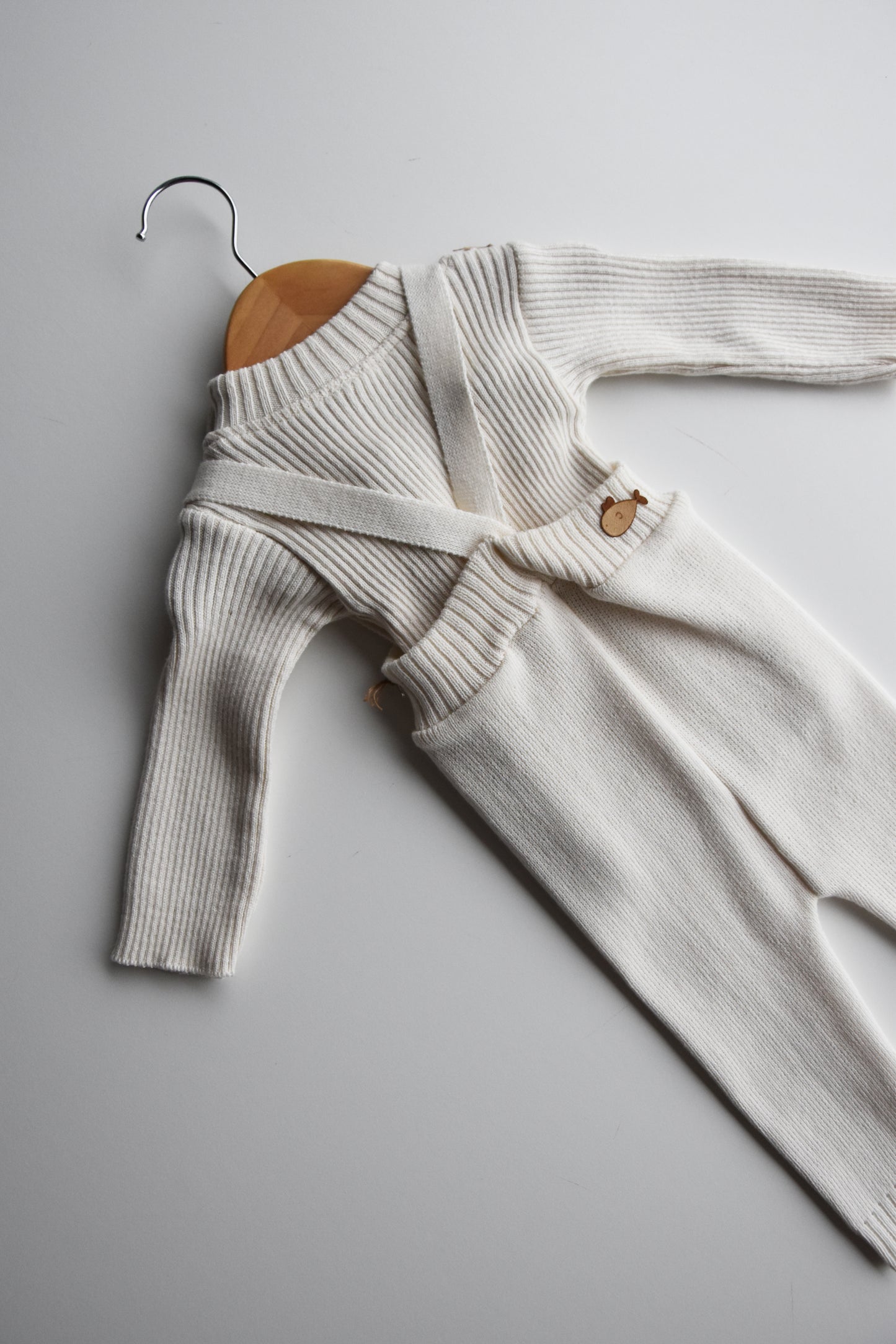 Knit Overall Shark Natural