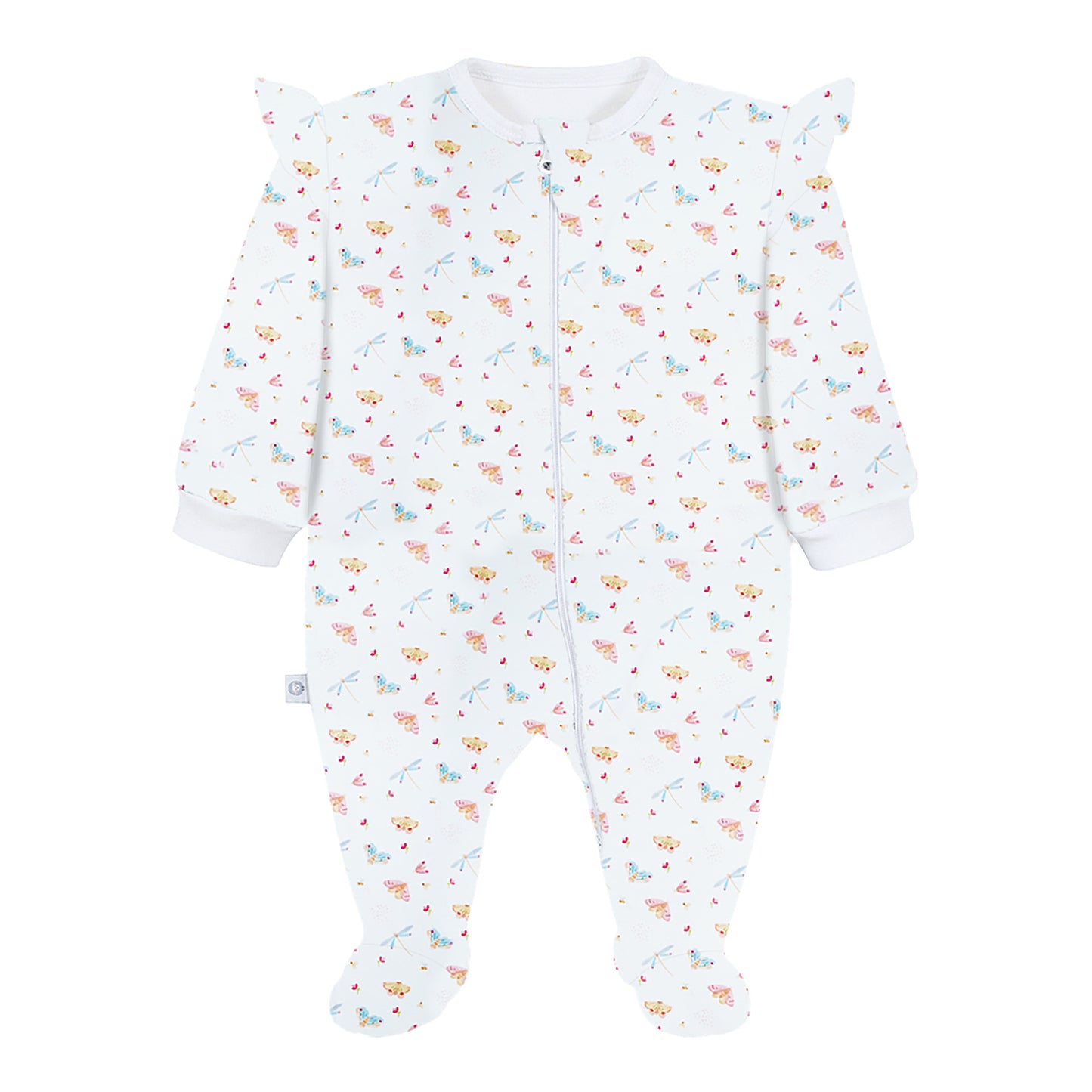 Butterflies Pima Baby Pajama