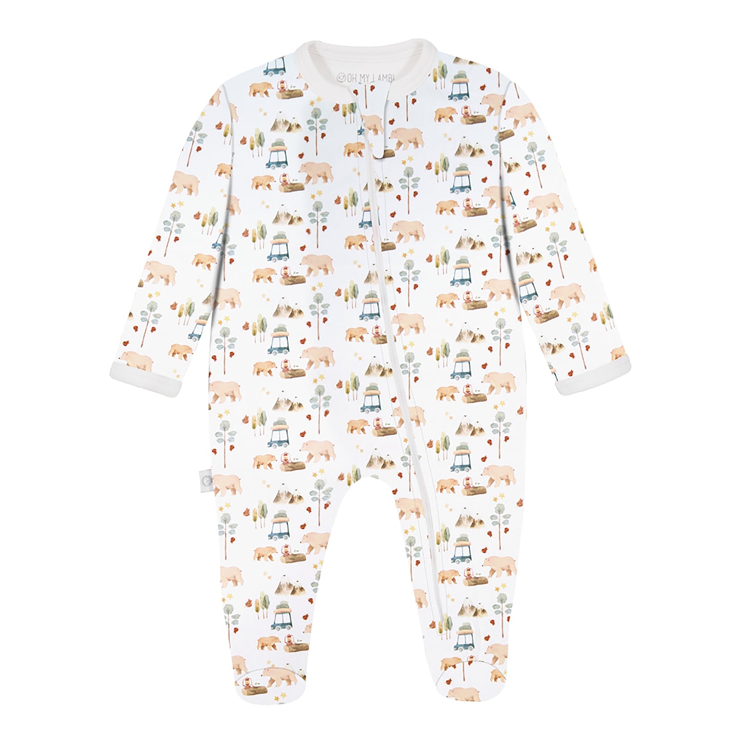 Forest Adventure Pima Baby Pajama