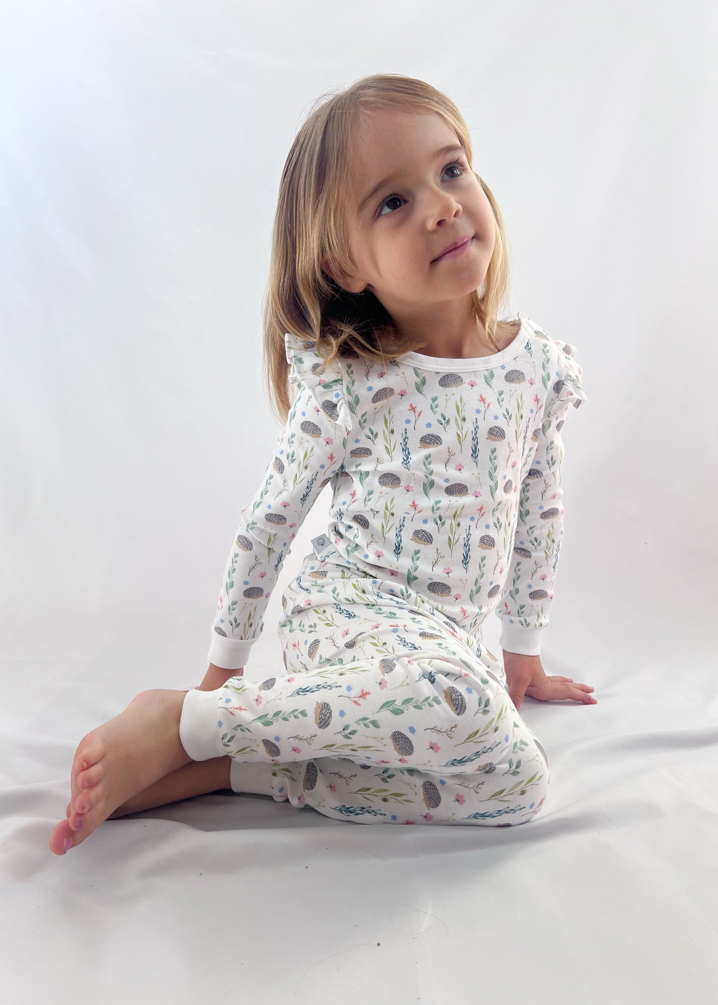 Little Hedgehog Long Pajama Set