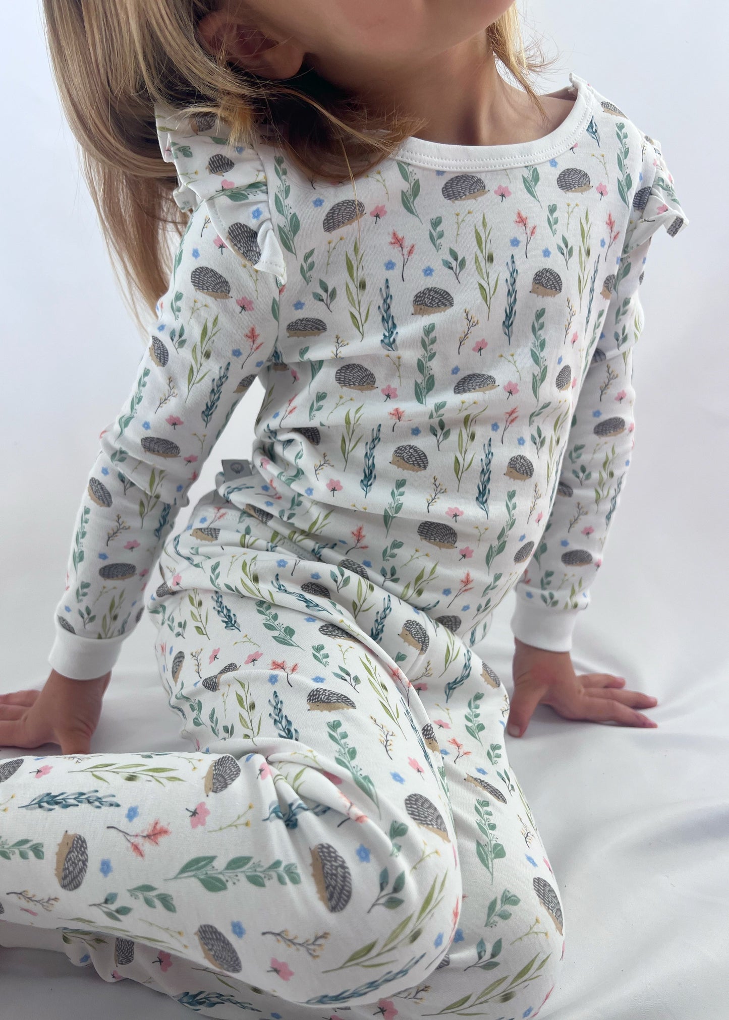 Little Hedgehog Long Pajama Set