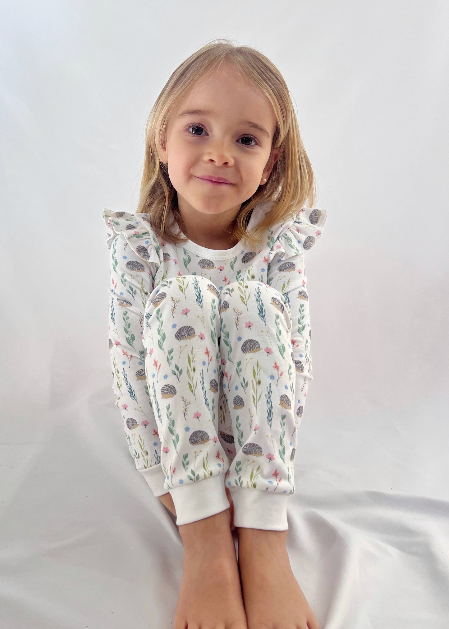 Little Hedgehog Long Pajama Set