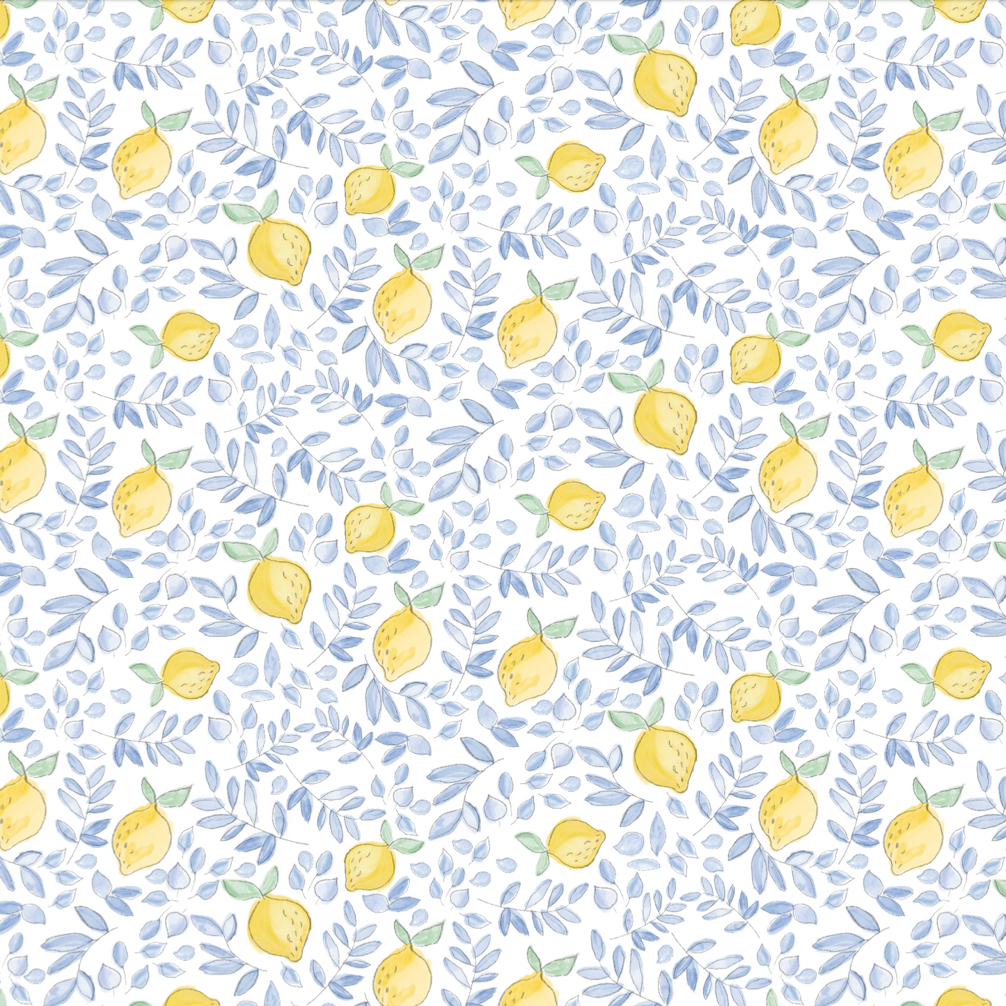 Lemons Girls Pima Cotton Short Pajama Set