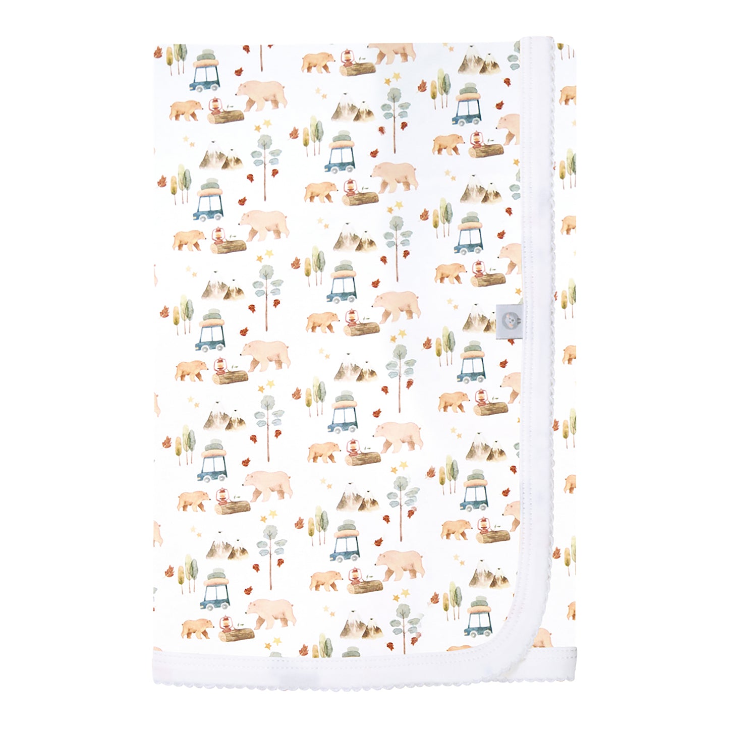 Forest Adventure Pima Baby Blanket