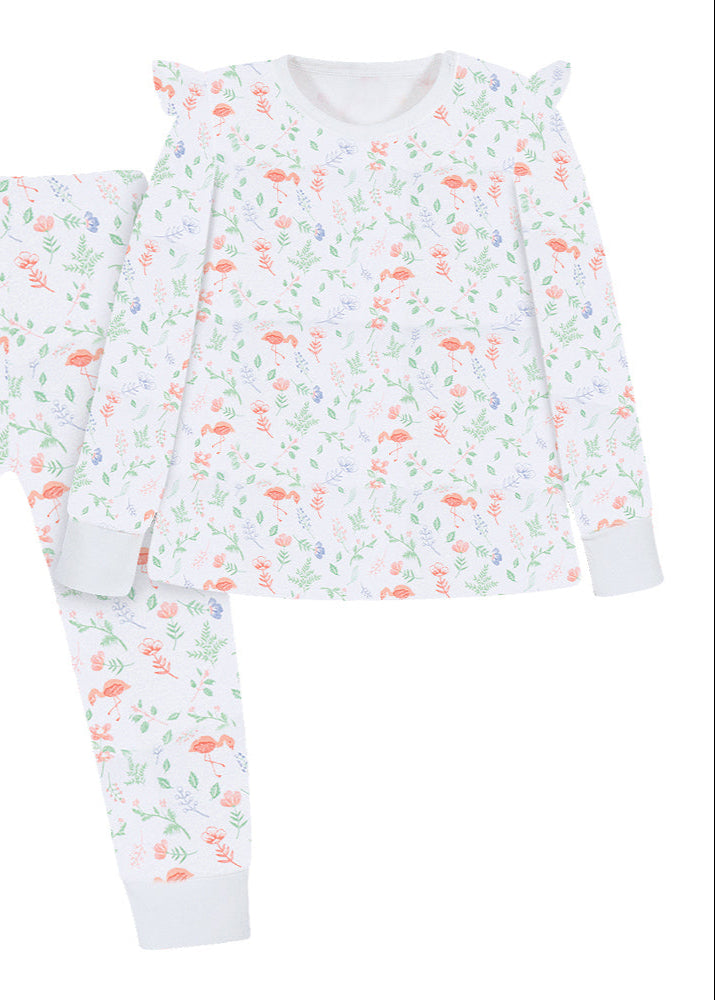 Miss Flamingo Long Pajama Set