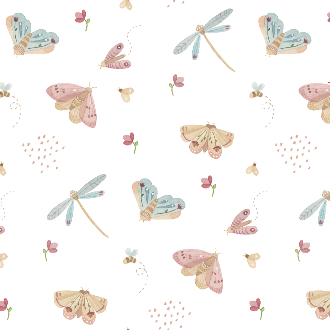 Butterflies Pima Hooded Towel