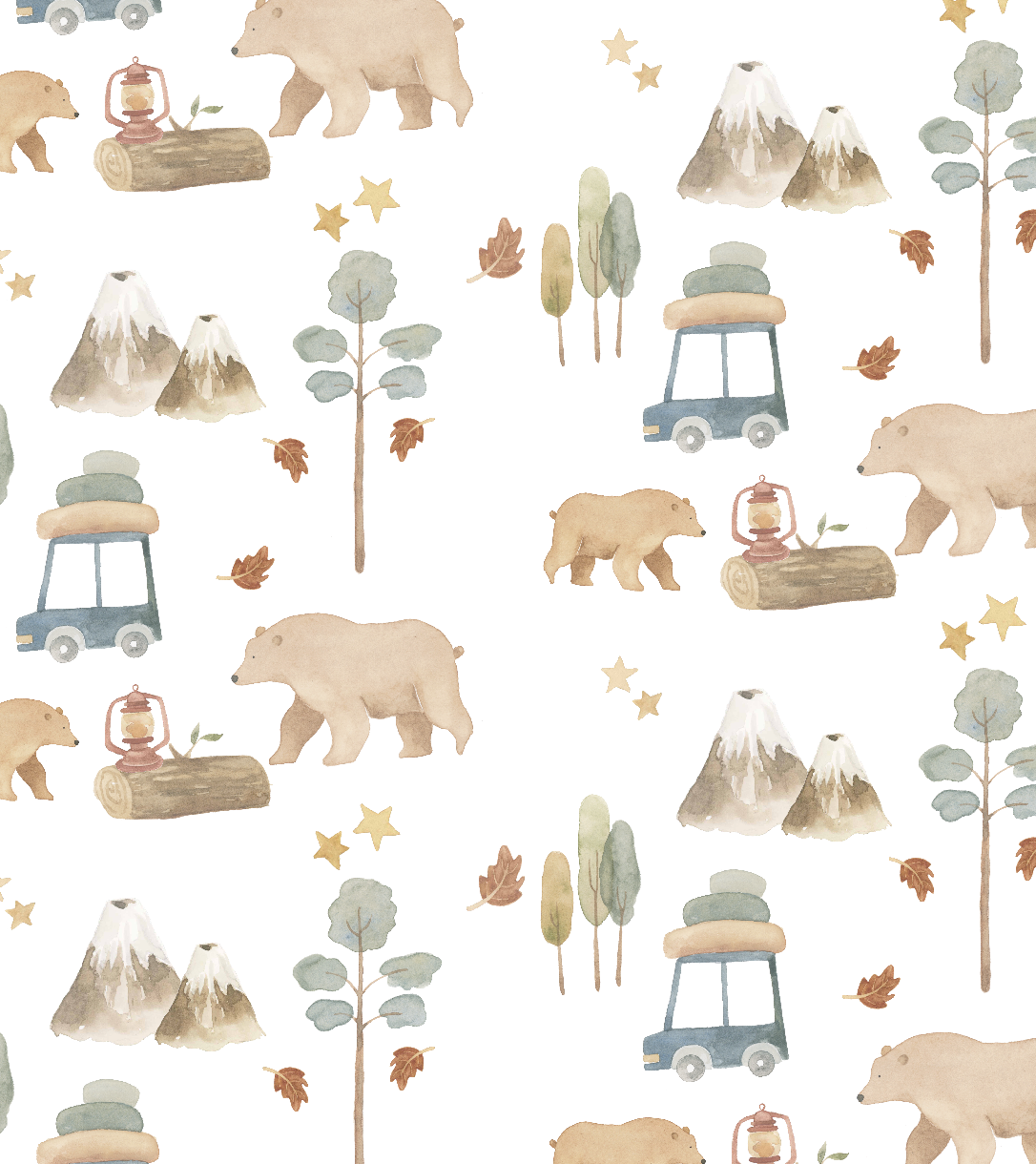 Forest Adventure Pima Hooded Towel