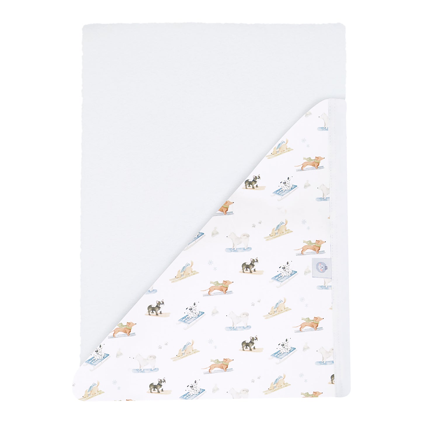 Ski Pups Boy Pima Hooded Towel