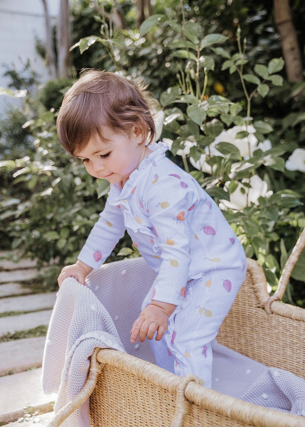 Fruitylicious footed pajama
