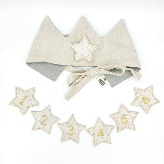 Linen Crown