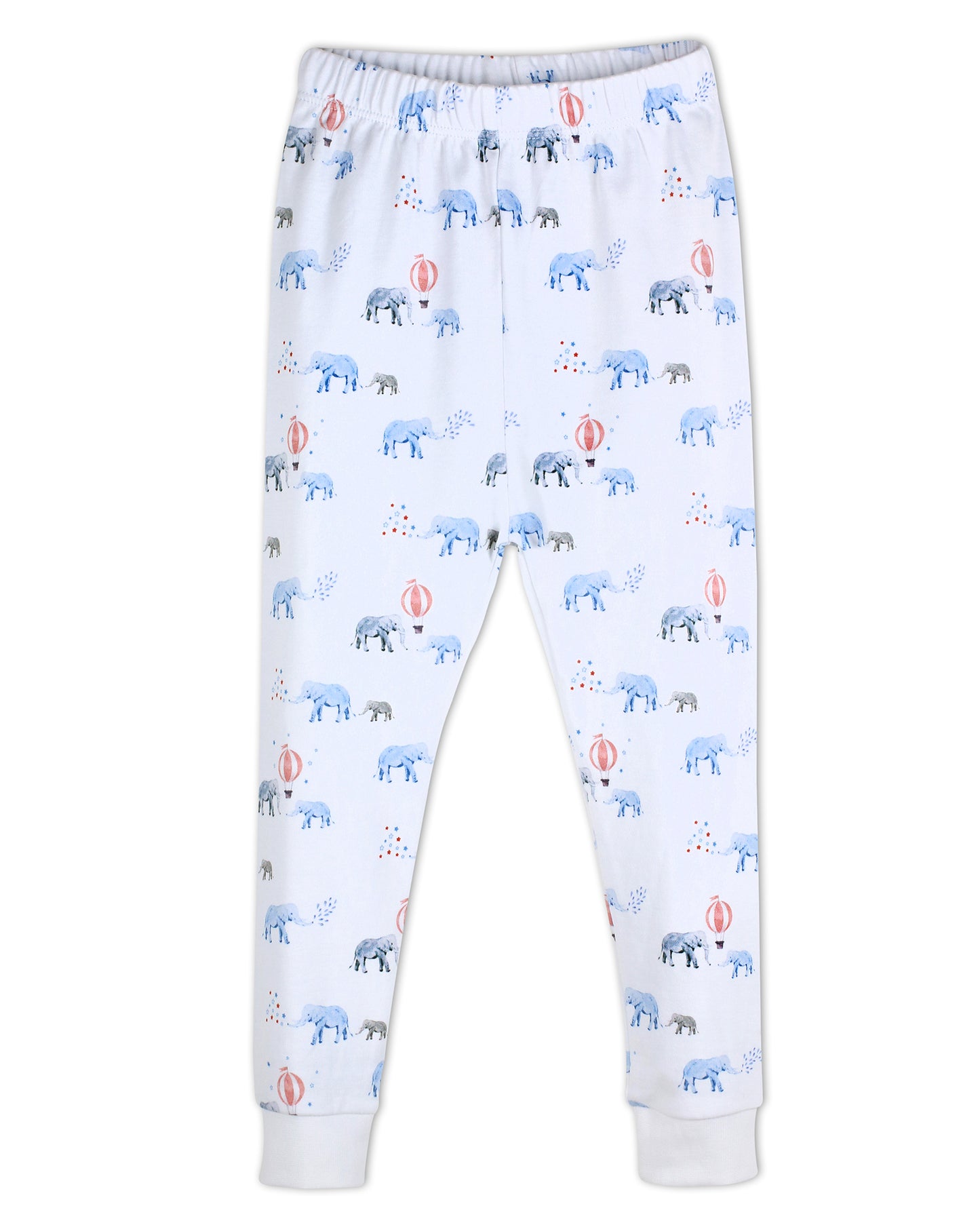 Elephants and Balloons Long Pajama Set