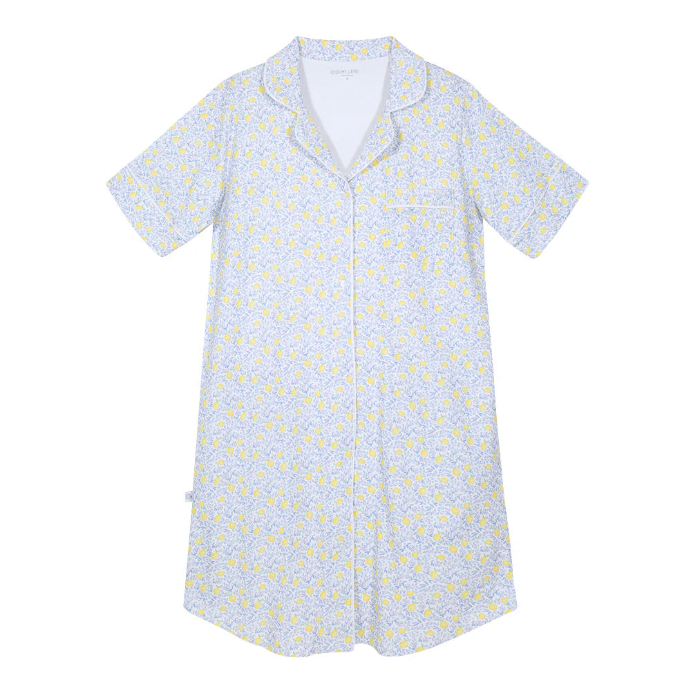 Lemons Woman's Pima Cotton Nightdress