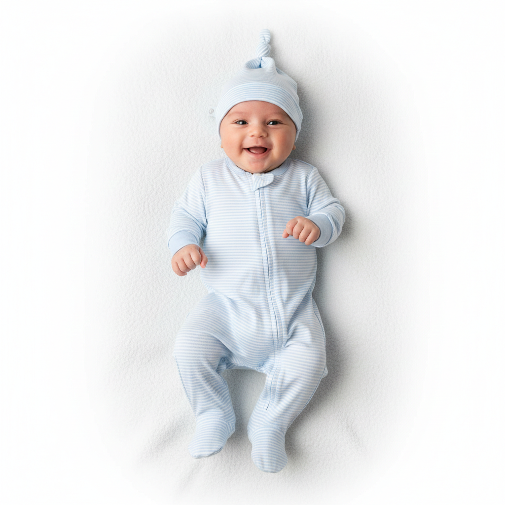 Beach Dogs Pima Cotton Newborn Hat