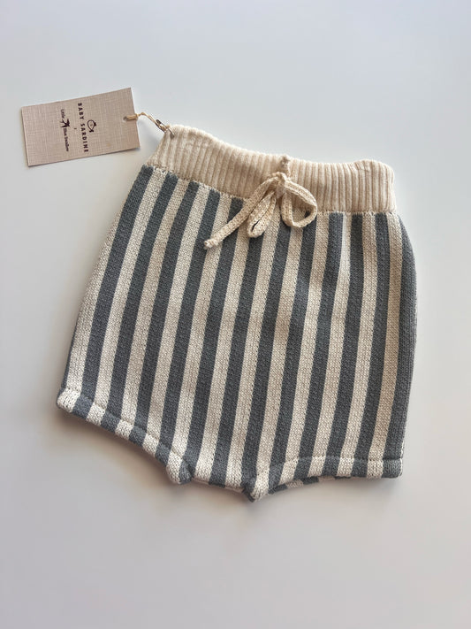 Knit Stripe Bloomer Blue