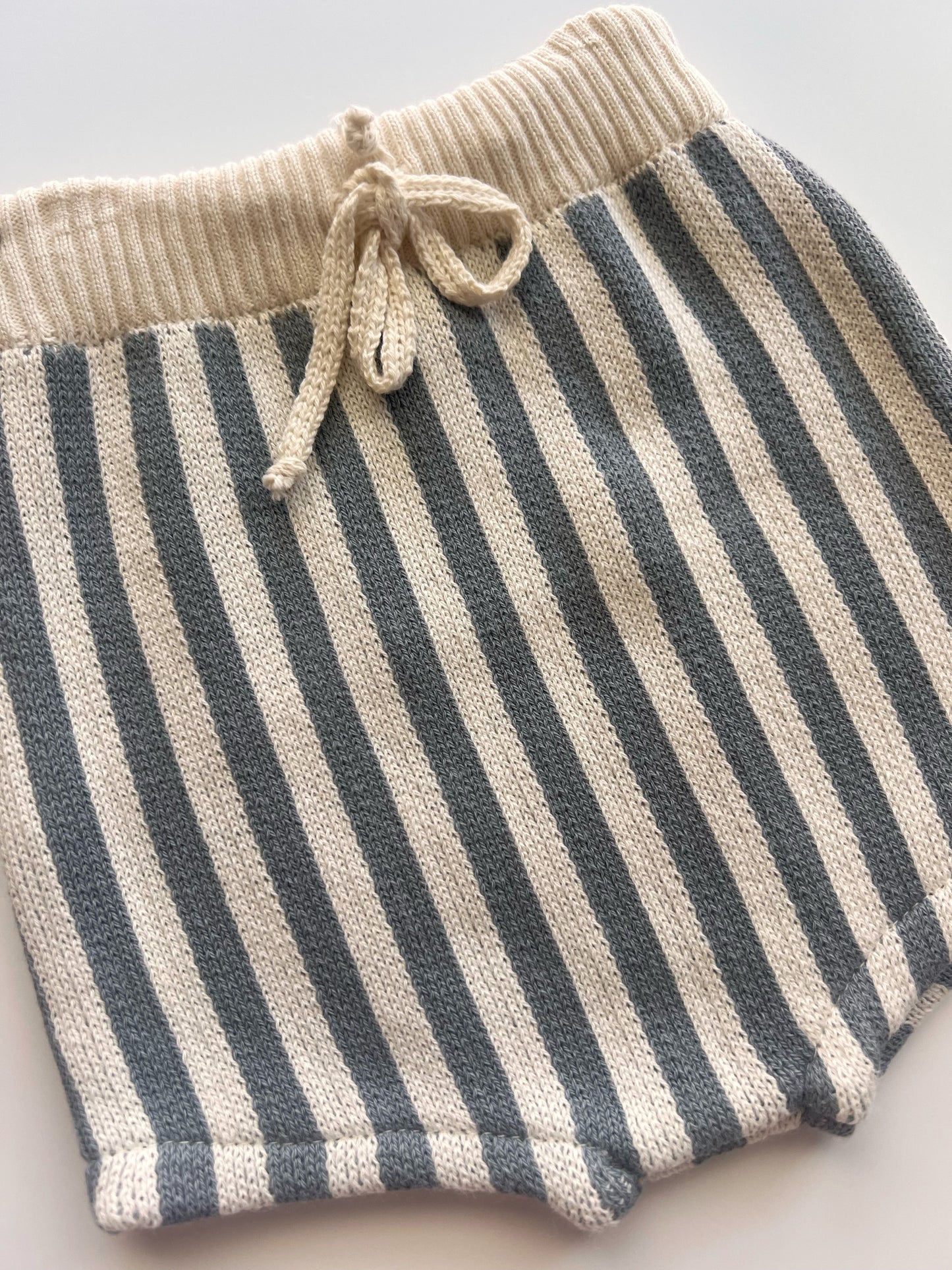 Knit Stripe Bloomer Blue