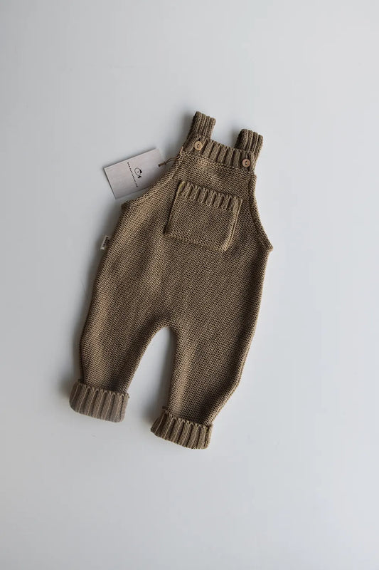 Knit Overall Caiman Brown