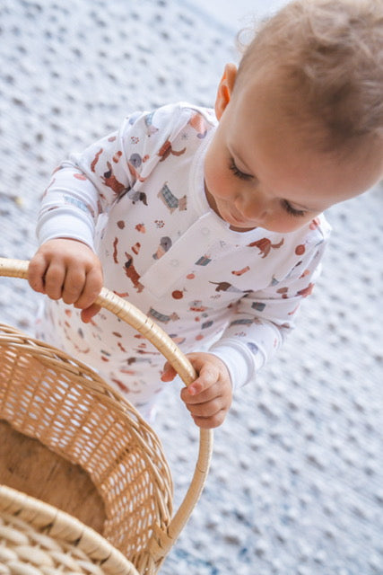 Holiday Long Pajama Set