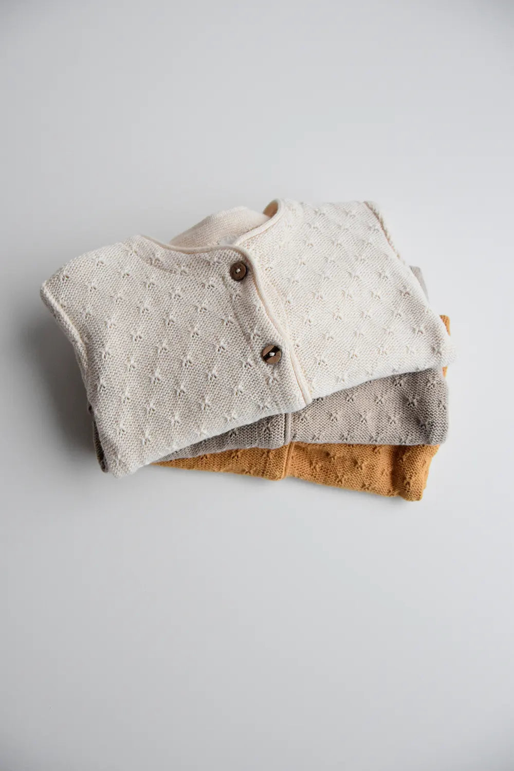 Knit Jacket Dolphin Natural