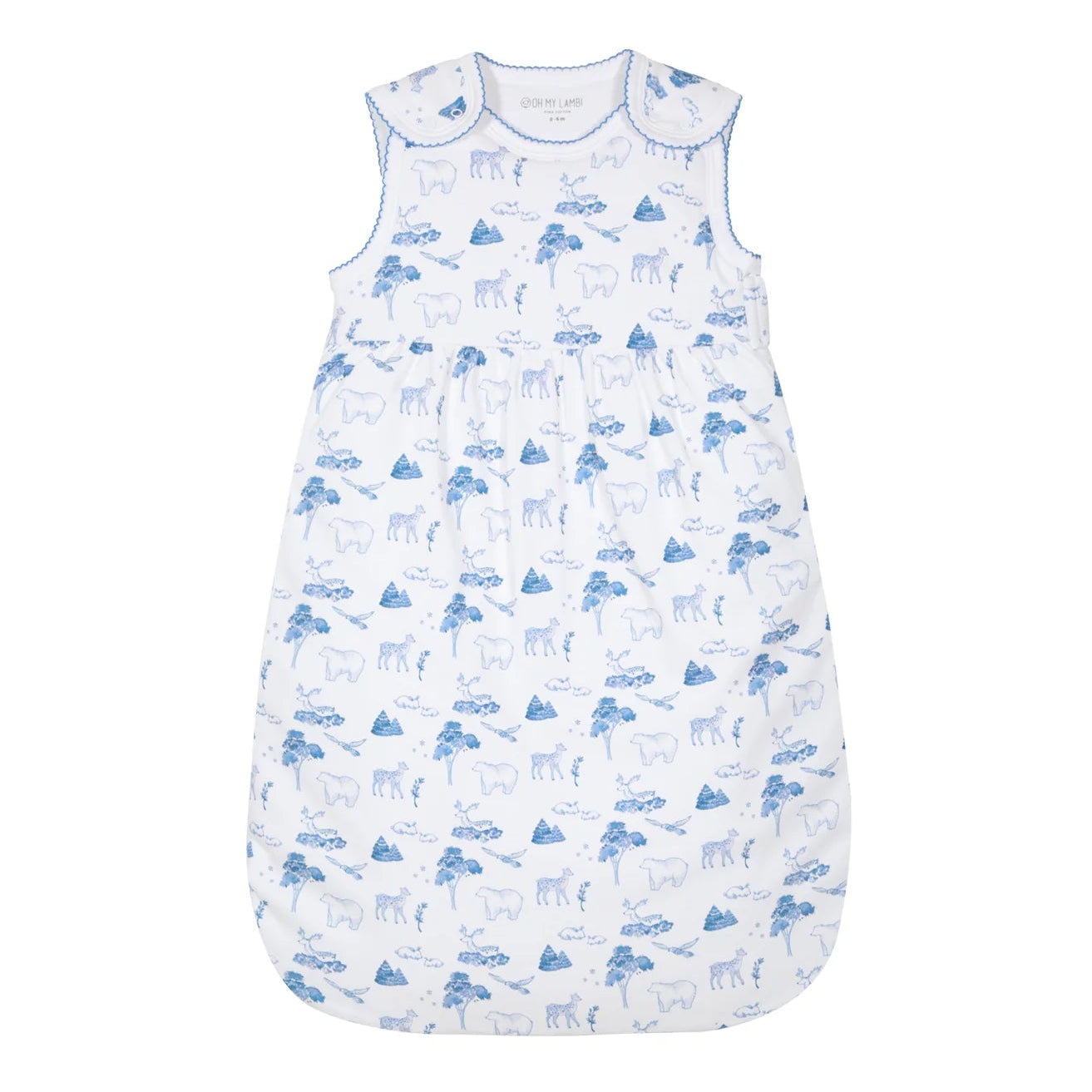 Blue Forest Pima Cotton Sleep Sack