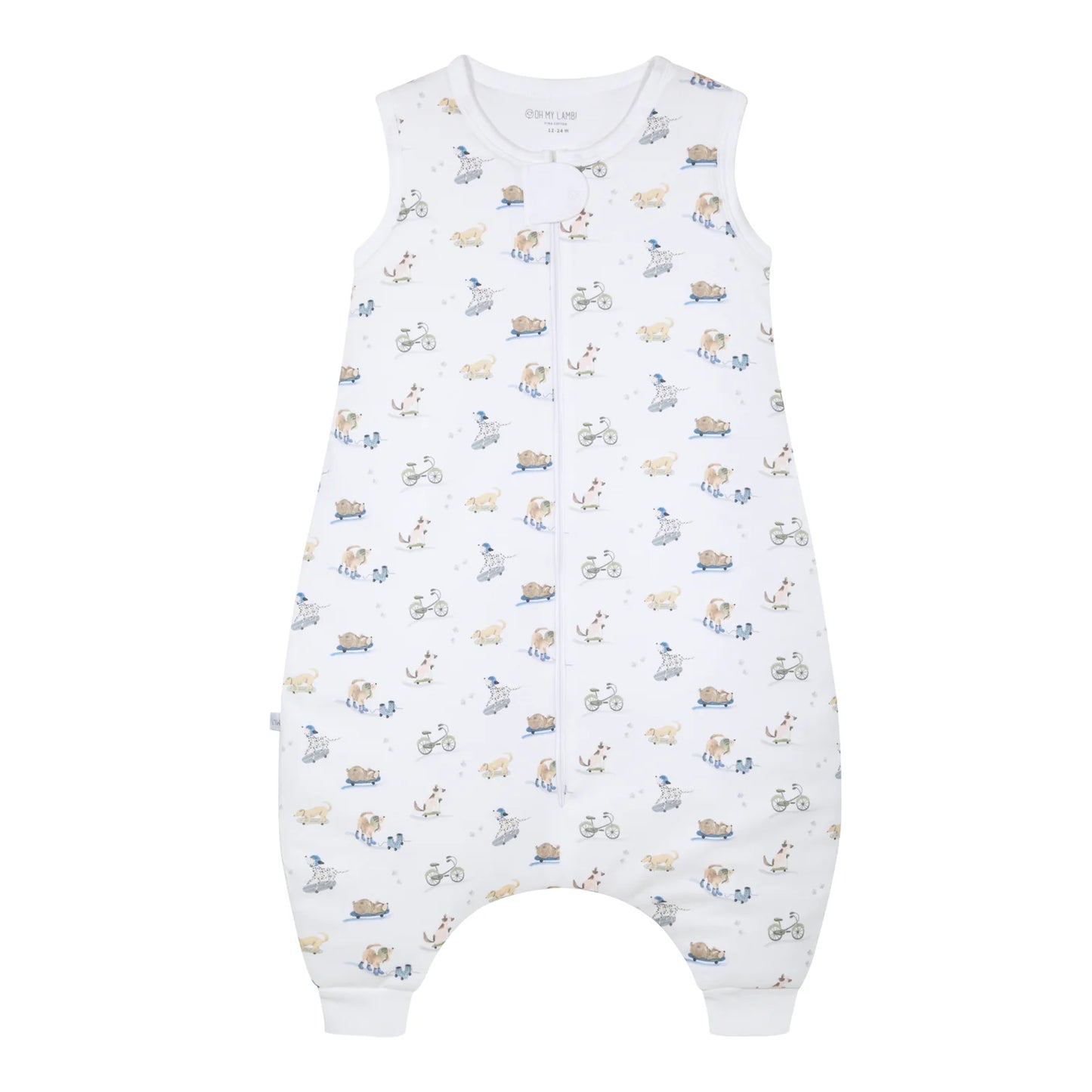 Roller Pups Boy Pima Cotton Sleep Sack